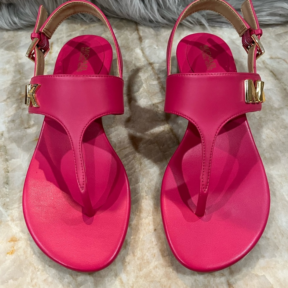 Michael Michael Kors Women’s Jilly T-Strap Dress Sandals. New - Picture 9 of 9